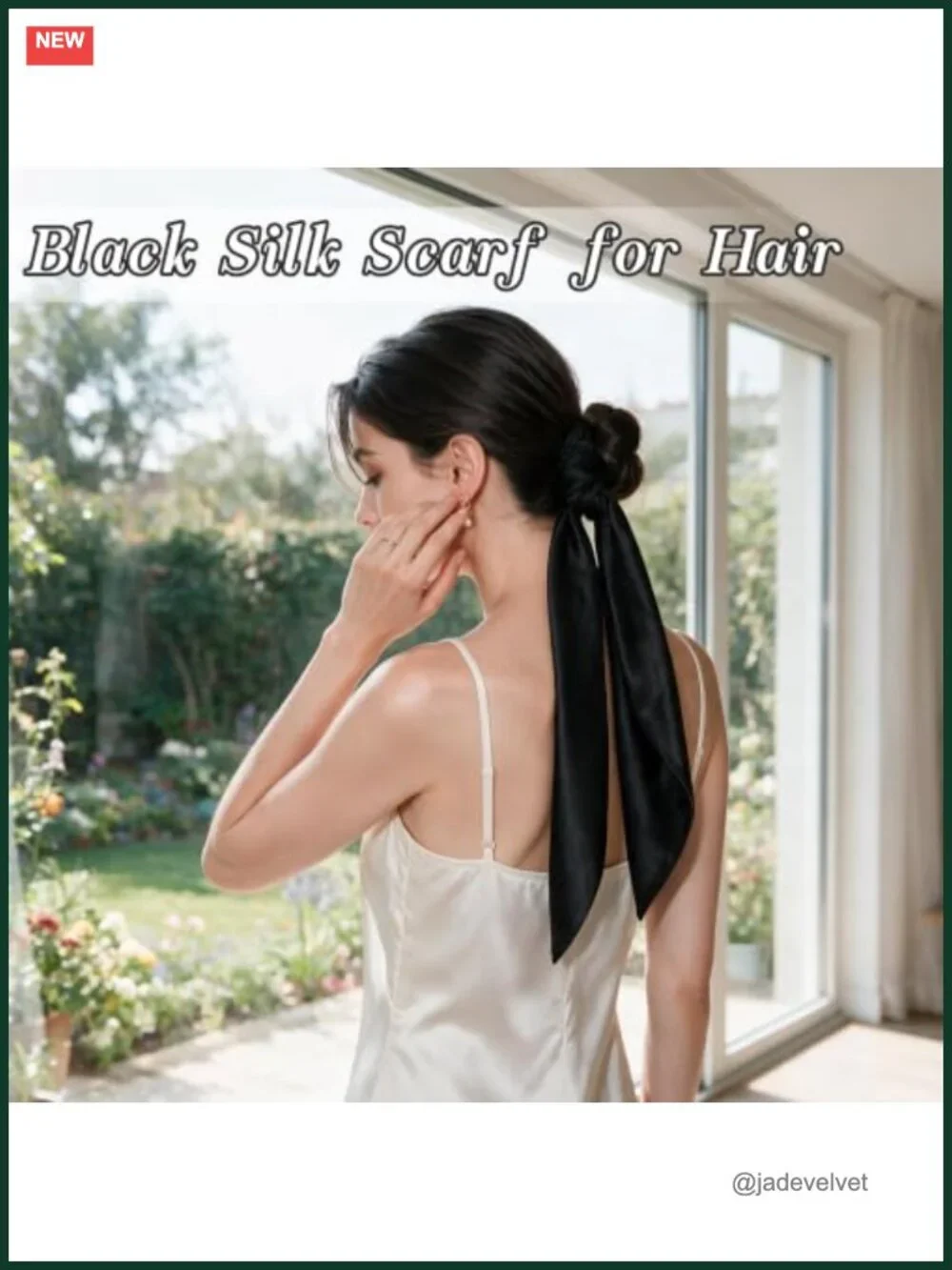 100% Mulberry Silk Square Scarf, Hand-Rolled Edges, Gift Box, Neck Scarf, Hair